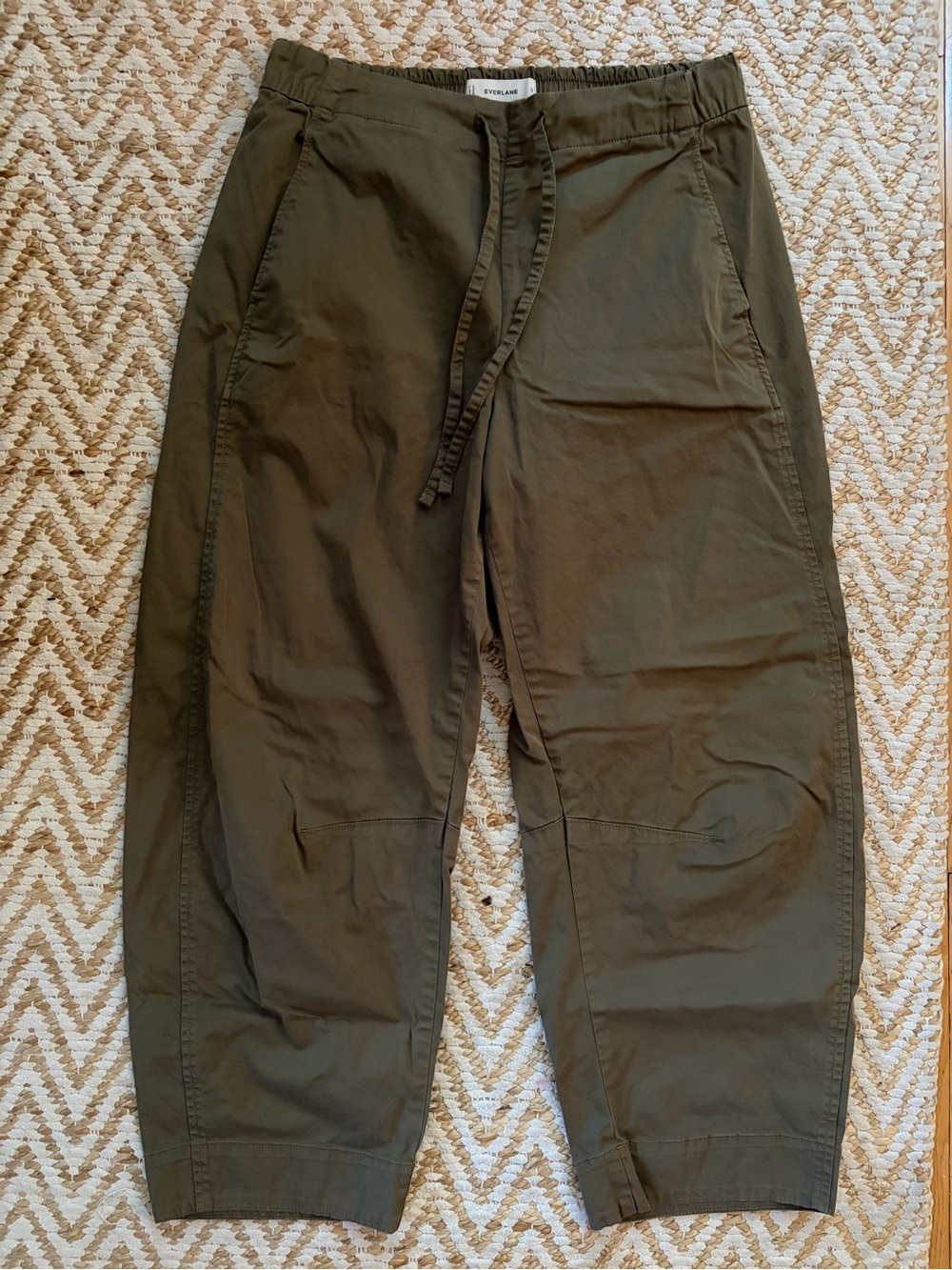 Everlane Easy Barrel Pants in Kalamata - Picture 6 of 10